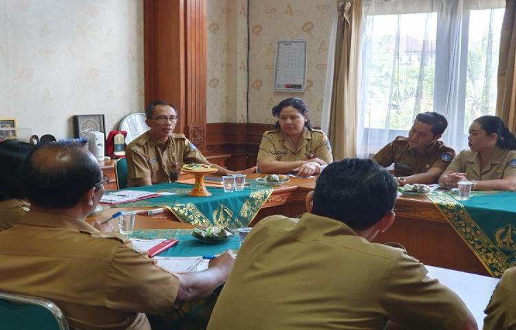 Inspektorat Kabupaten Badung Melakukan Monitoring LHKPN dan LHKASN
