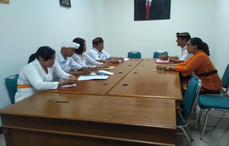 Kunjungan Inspektorat Kabupaten Klungkung dalam Rangka Konsultasi Pembangunan ZI di Kabupaten Badung
