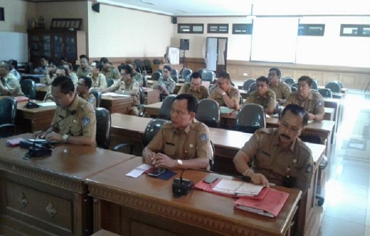 Pembahasan Rencana Aksi Tindak Lanjut Hasil Pemeriksaan Inspektorat Provinsi Bali Tahun 2018